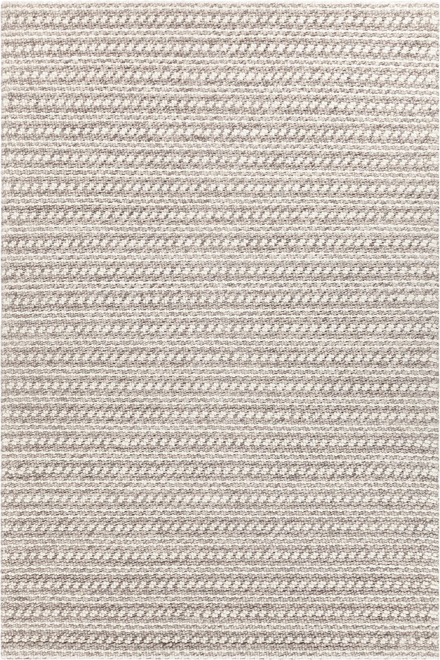 Chandra Suzette SUZ-55600 Taupe / White rug, flat view