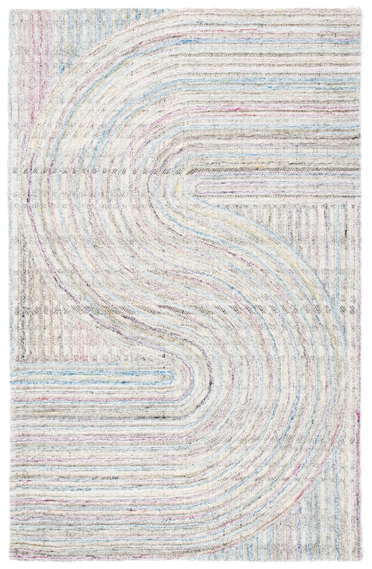 Safavieh Southampton 4'-0" x 6'-0" Rug in Pink / Blue