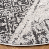 Safavieh Adirondack 6'-0" x 6'-0" Rug in Silver / Black