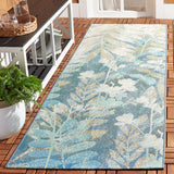 Safavieh Barbados 500 2'-8" x 8'-0" Rug in Blue Green / Ivory