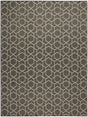 Nourison Horizon Indoor/Outdoor HOZ01 Charcoal Contemporary Area Rugs