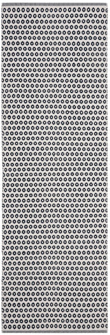 Safavieh Montauk 2'-3" x 7'-0" Rug in Navy / Ivory