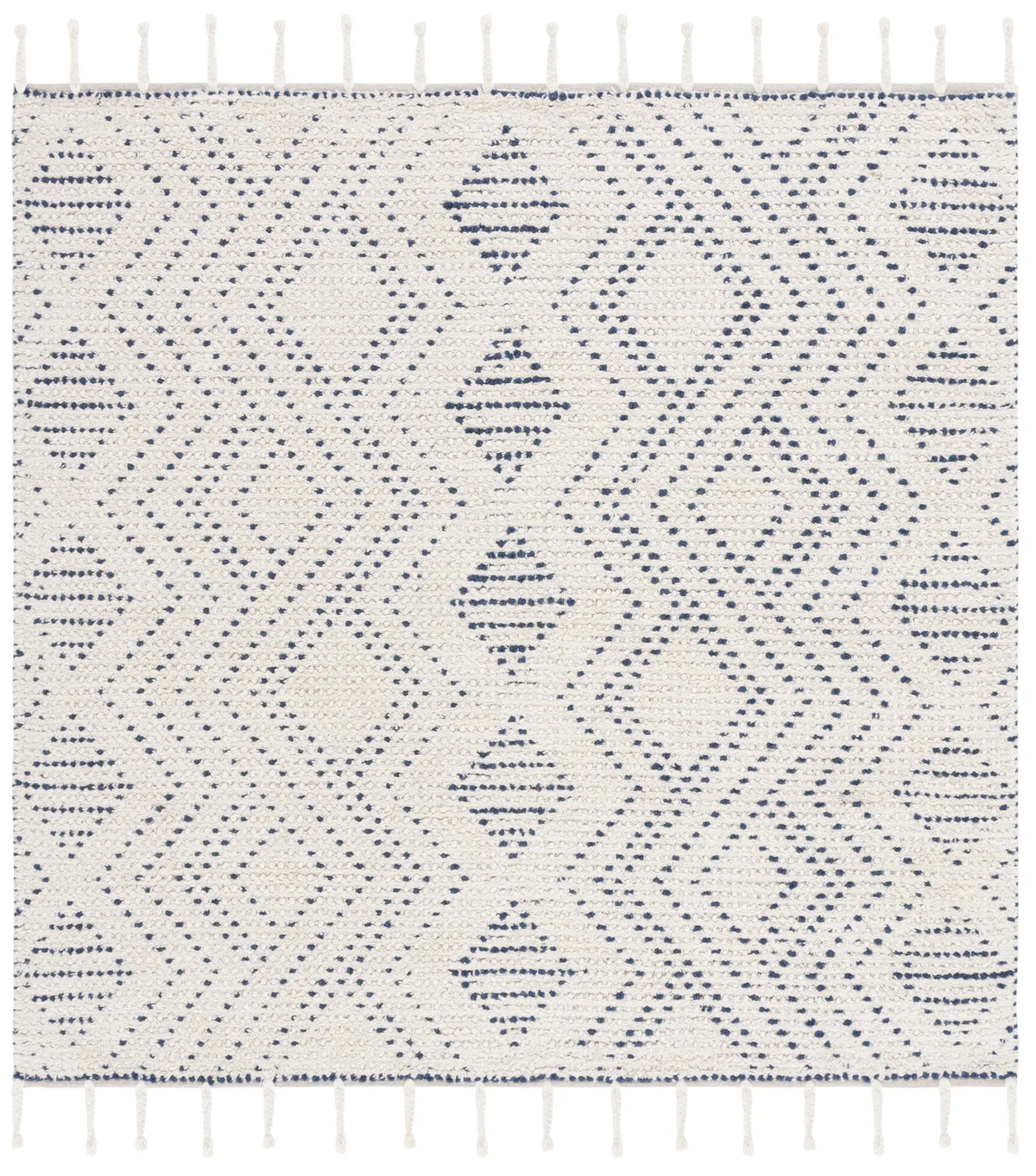 Safavieh Natura 6'-0" x 6'-0" Rug in Ivory / Blue