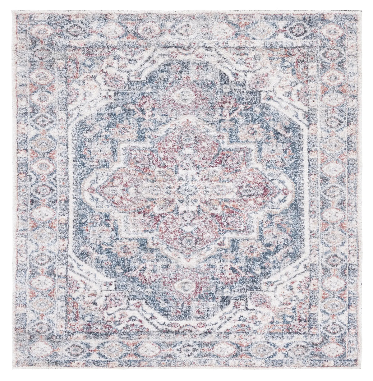 Safavieh Classic Vintage 6'-0" x 6'-0" Rug in Blue / Red