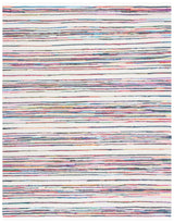 Safavieh Rag Rug 10'-0" x 14'-0" Rug in Ivory / Multi