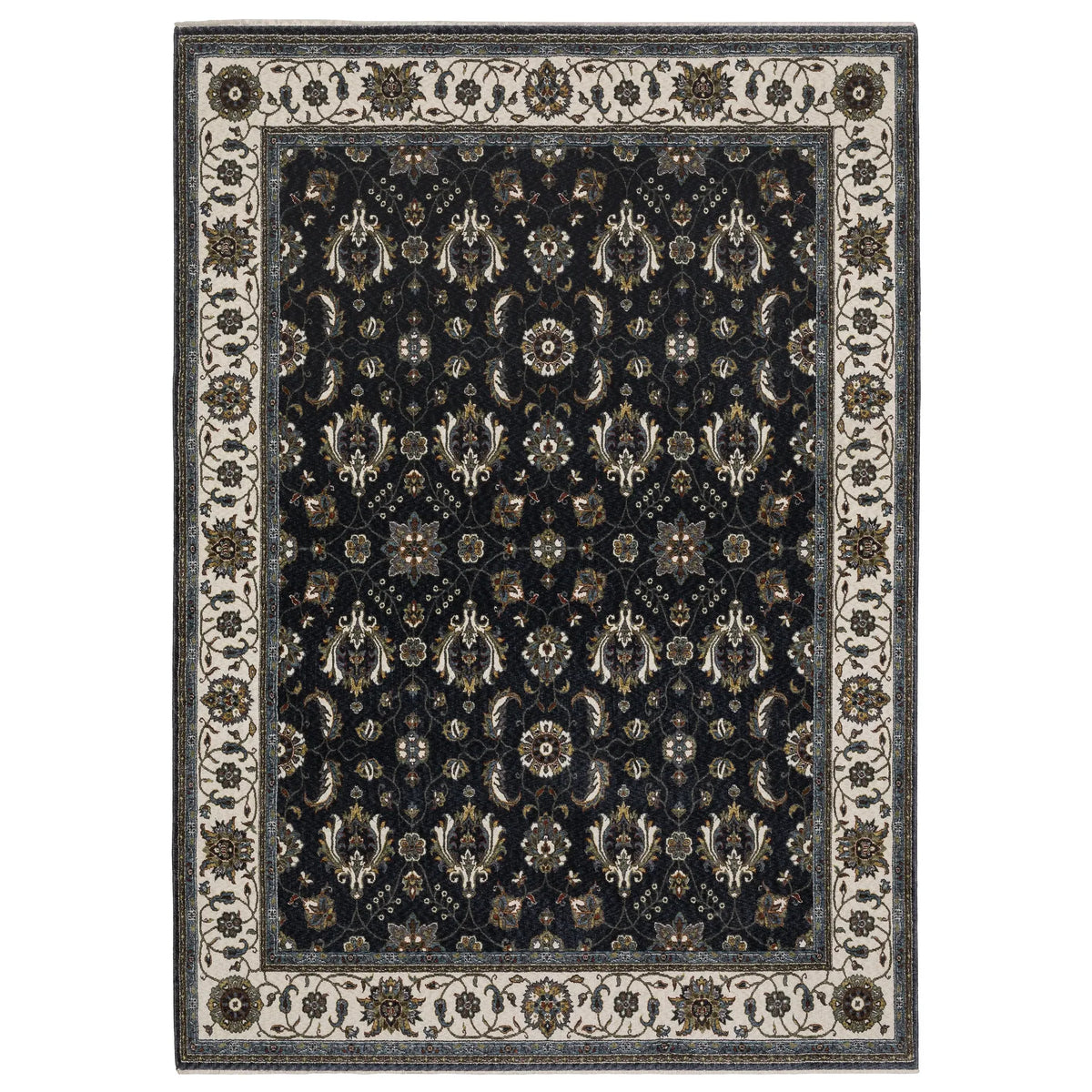 Oriental Weavers Sphinx Vivian VI03A Ivory Rugs - main flat