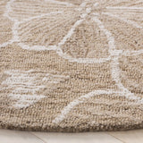 Safavieh Jardin 6'-0" x 6'-0" Rug in Beige / Ivory