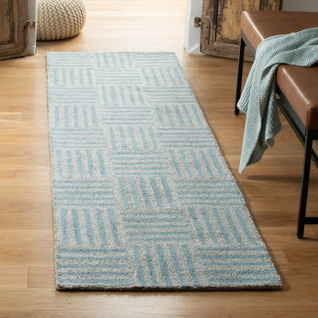 Safavieh Abstract 2'-3" x 8'-0" Rug in Blue / Grey