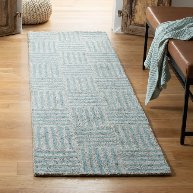 Safavieh Abstract 2'-3" x 8'-0" Rug in Blue / Grey