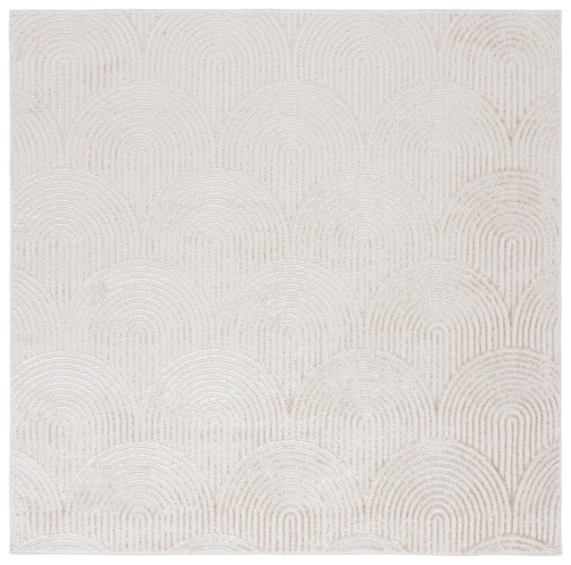 Safavieh Maya 6'-7" x 6'-7" Rug in Ivory / Beige