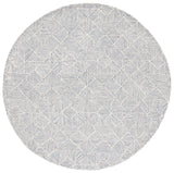 Safavieh Abstract 6'-0" x 6'-0" Rug in Grey / Ivory