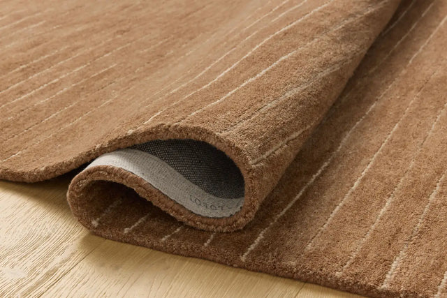 Chris Loves Julia x Loloi Henry HEY-01 Rust / Natural Rug - pile height