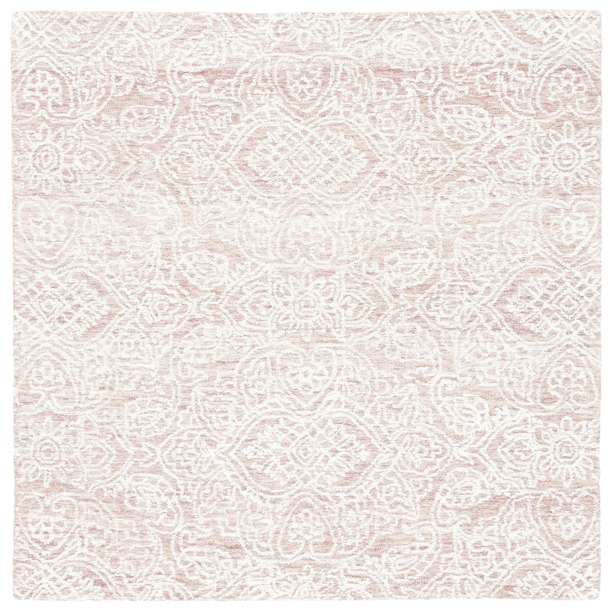 Safavieh Metro 6'-0" x 6'-0" Rug in Pink / Ivory