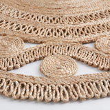 Safavieh Natural Fiber 5'-0" x 5'-0" Rug in Natural
