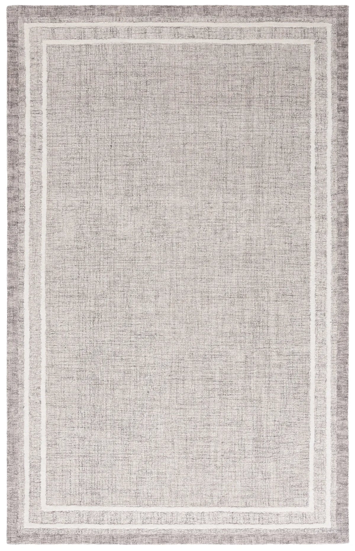 Safavieh Ebony 4'-0" x 6'-0" Rug in Grey / Ivory