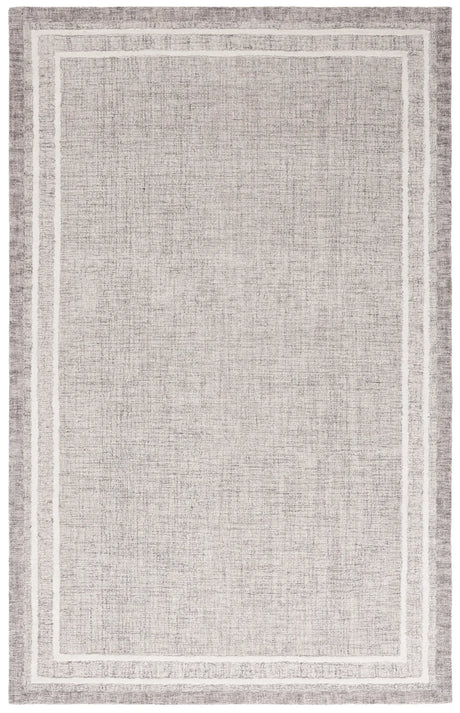 Safavieh Ebony 4'-0" x 6'-0" Rug in Grey / Ivory