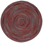 Safavieh Braided 5'-0" x 5'-0" Rug in Blue / Rust