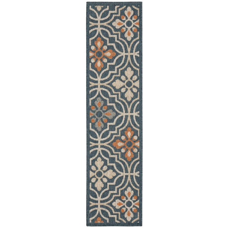Oriental Weavers Sphinx Latitude 709B Blue / Orange Rugs - runner