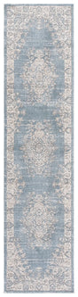 Safavieh Harrison 2'-0" x 8'-0" Rug in Blue / Ivory