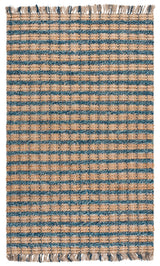 Safavieh Cape Cod 5'-0" x 8'-0" Rug in Turquoise / Natural