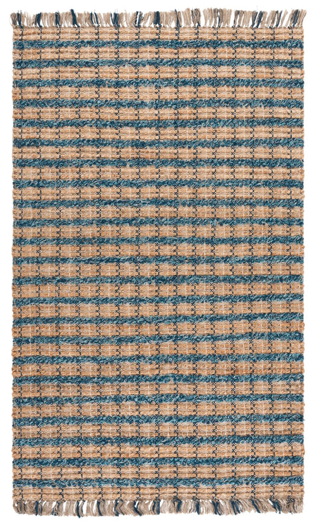 Safavieh Cape Cod 5'-0" x 8'-0" Rug in Turquoise / Natural