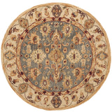 Safavieh Anatolia 4'-0" x 4'-0" Rug in Blue / Ivory
