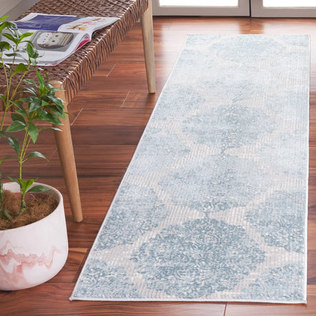 Safavieh Lagoon 2'-2" x 8'-0" Rug in Grey / Blue