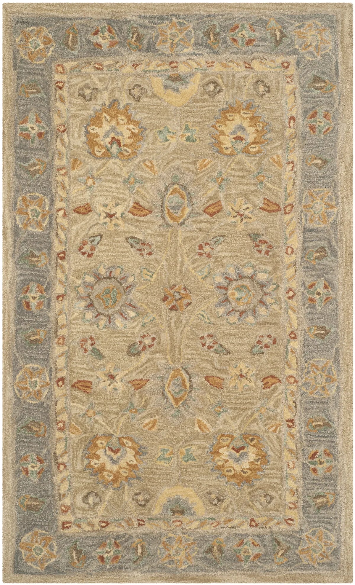 Safavieh Anatolia 3'-0" x 5'-0" Rug in Taupe / Grey