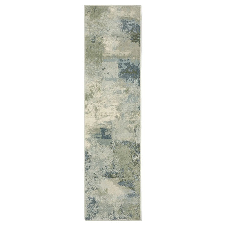 Oriental Weavers Sphinx Branson Br08A Blue/ Green Rugs - runner