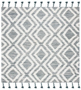 Safavieh Kenya 7'-0" x 7'-0" Rug in Teal / Ivory