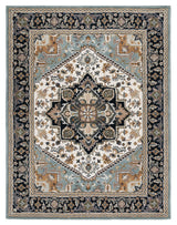 Safavieh Heritage 10'-0" x 14'-0" Rug in Grey / Green