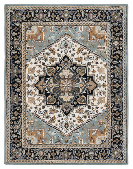 Safavieh Heritage 10'-0" x 14'-0" Rug in Grey / Green