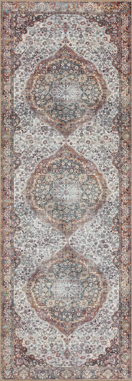 Loloi Wynter Wyn-01 Red/Multi Rugs - runner flat