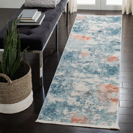 Safavieh Shivan 2'-2" x 8'-0" Rug in Blue / Ivory