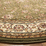 Safavieh Lyndhurst 5'-3" x 5'-3" Rug in Sage / Ivory