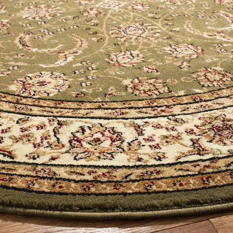 Safavieh Lyndhurst 5'-3" x 5'-3" Rug in Sage / Ivory