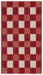 Safavieh Courtyard 2'-0" x 3'-7" Rug in Red / Beige