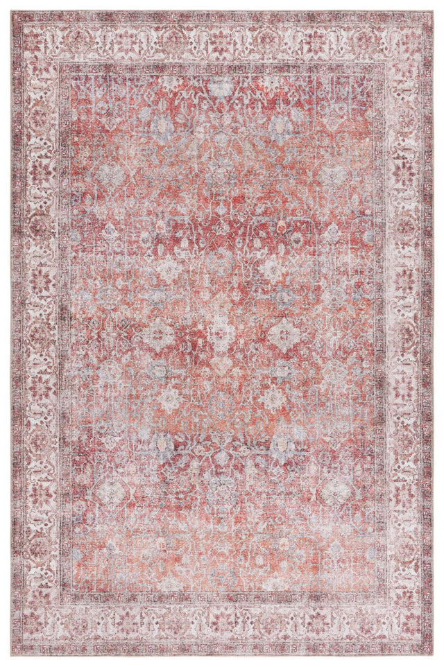Safavieh Vintage Serapi 600 5'-1" x 7'-6" Rug in Red / Navy