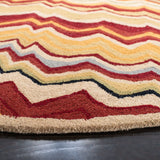 Safavieh Wyndham 7'-0" x 7'-0" Rug in Red / Multi