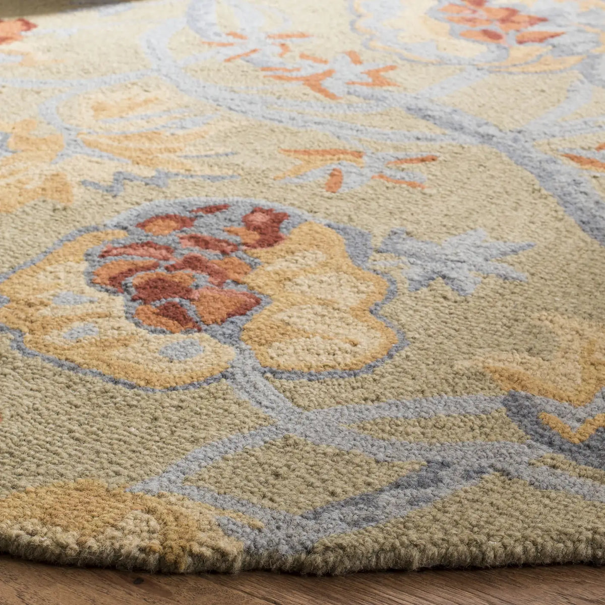 Safavieh Blossom 6'-0" x 6'-0" Rug in Beige / Multi