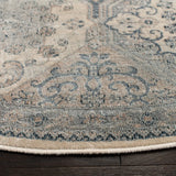 Safavieh Vintage 6'-0" x 6'-0" Rug in Cream / Blue