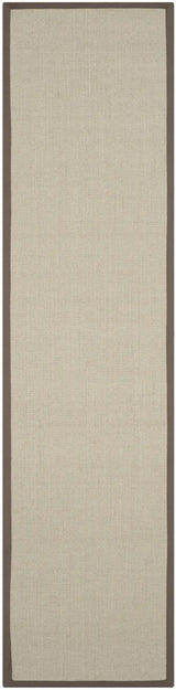 Safavieh Natural Fiber 2'-6" x 10'-0" Rug in Taupe / Light Brown