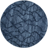 Safavieh Retro 8'-0" x 8'-0" Rug in Blue / Dark Blue