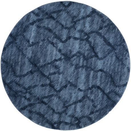 Safavieh Retro 8'-0" x 8'-0" Rug in Blue / Dark Blue
