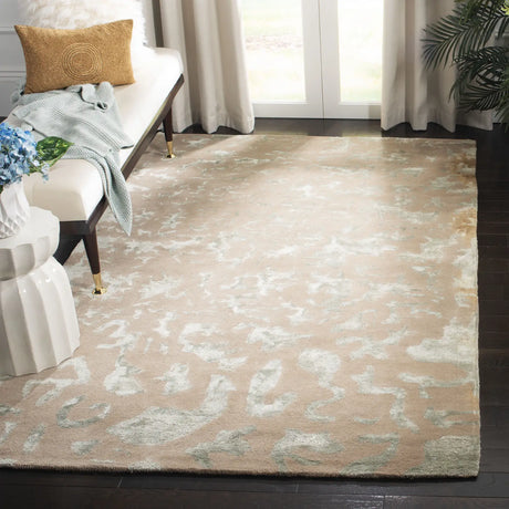 Safavieh Soho 3'-6" x 5'-6" Rug in Taupe / Light Blue