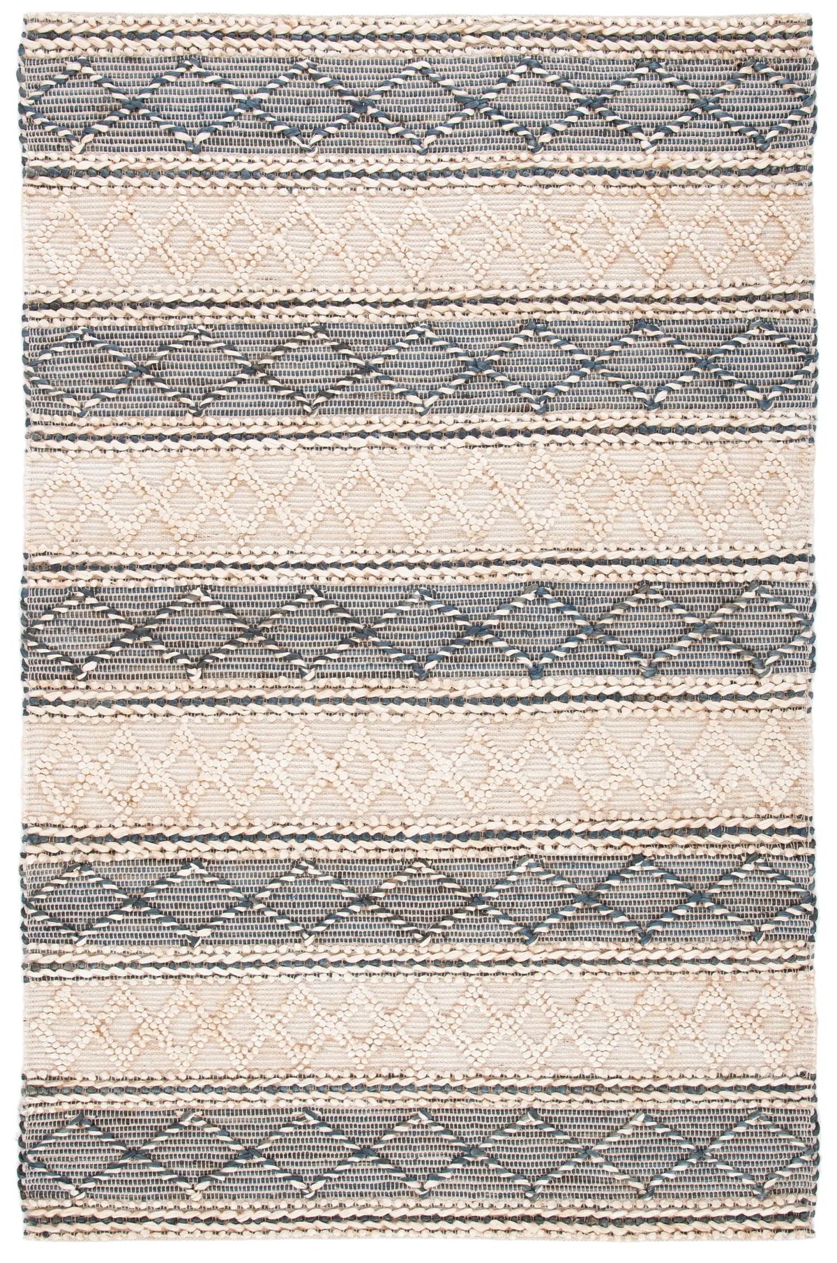 Safavieh Natural Fiber 4'-0" x 6'-0" Rug in Natural / Grey