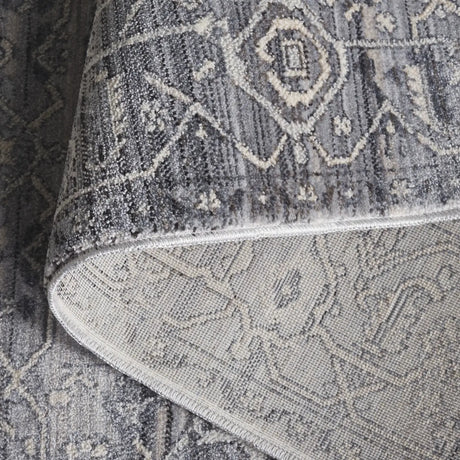 Safavieh Vintage Persian 4'-0" x 6'-0" Rug in Grey / Charcoal