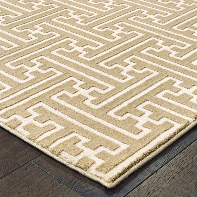 Oriental Weavers Sphinx Bowen 1333Y Ivory Rugs - corner detail