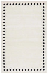 Safavieh Metro 4'-0" x 6'-0" Rug in Ivory / Black