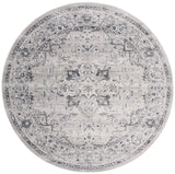 Safavieh Charleston 5'-0" x 5'-0" Rug in Grey / Dark Grey